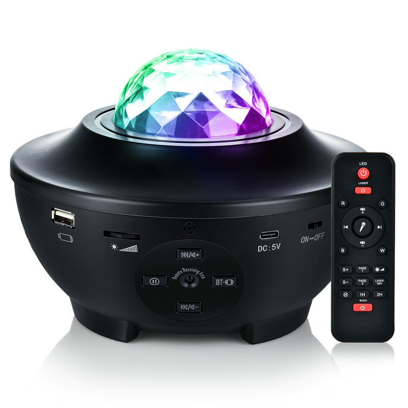 Galaxy Projector Night Light – Smart RGB Room Lamp